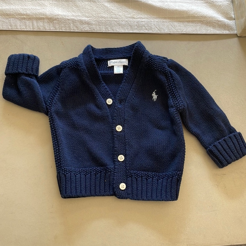Ralph Lauren combed cotton sweater (9m)